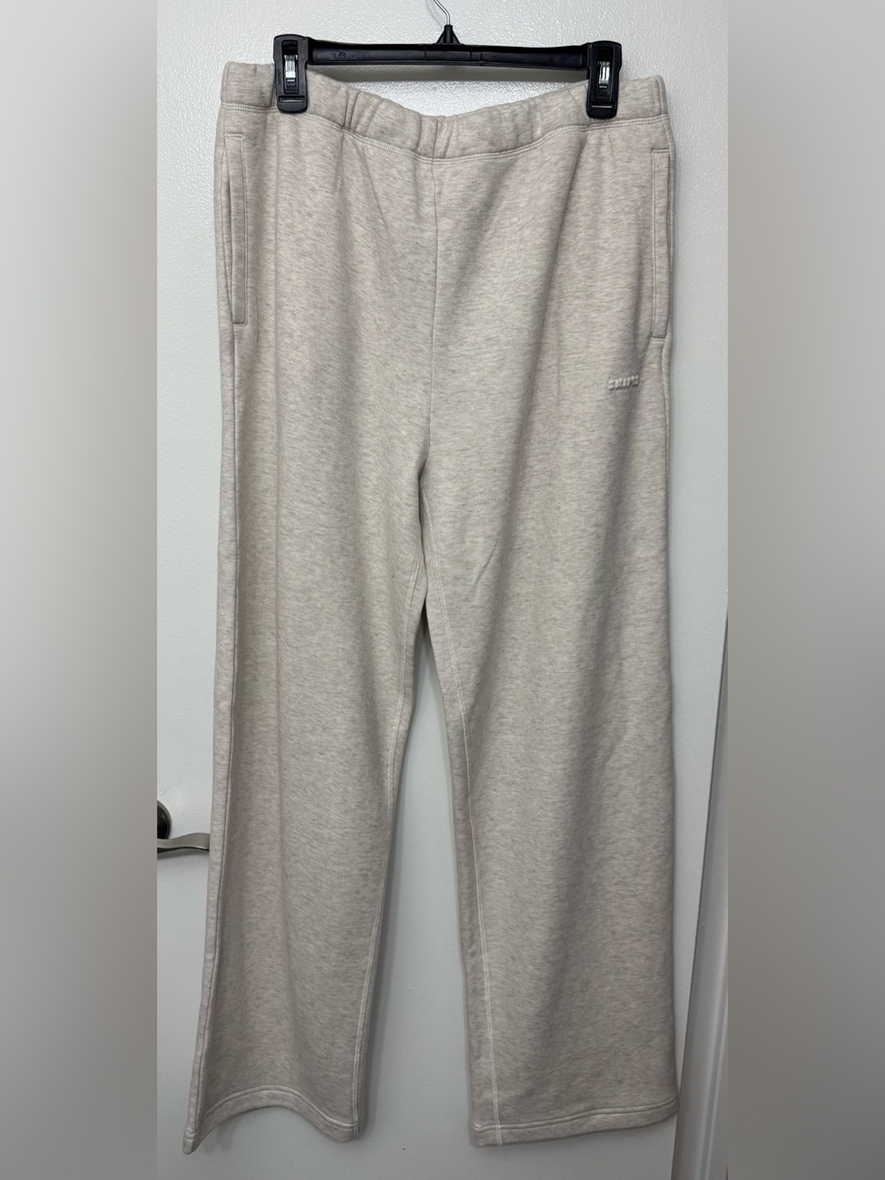 NWT Skims Cotton Fleece Straight Leg Pants | Cozy Lounge Sweatpants | Casual